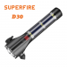 Superfire D30 επαναφορτιζόμενος ηλιακός ισχυρός φακός διάσωσης